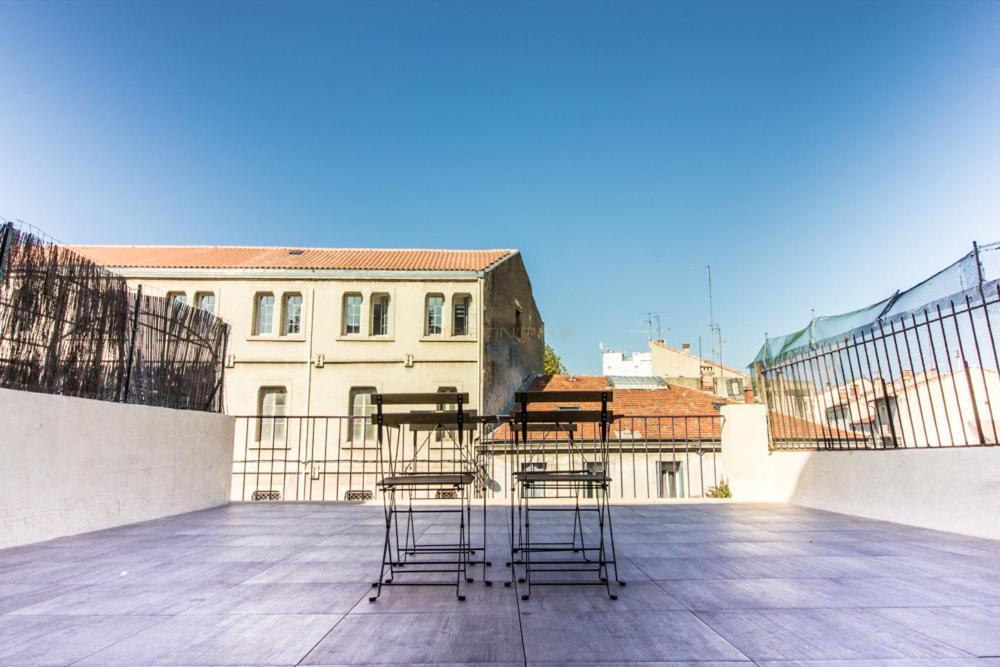 L'Amoureux - Terrasse Et Climatisation Coeur De Ville Montpellier Bagian luar foto