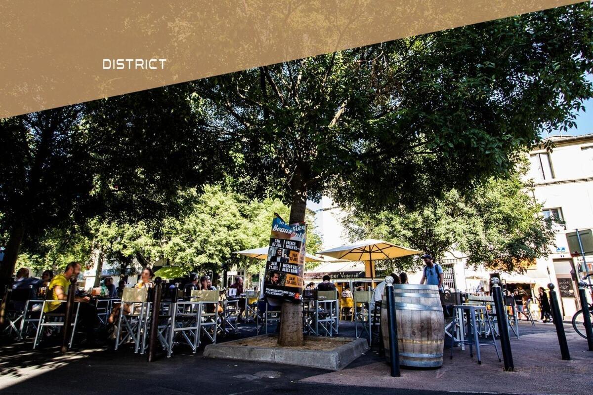L'Amoureux - Terrasse Et Climatisation Coeur De Ville Montpellier Bagian luar foto